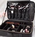 Professional Leather Makeup Bag