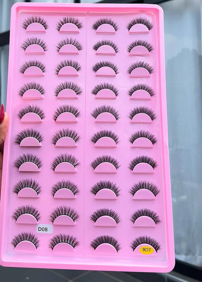 [Lashes] 20 Pack Mink Reusable Lashes