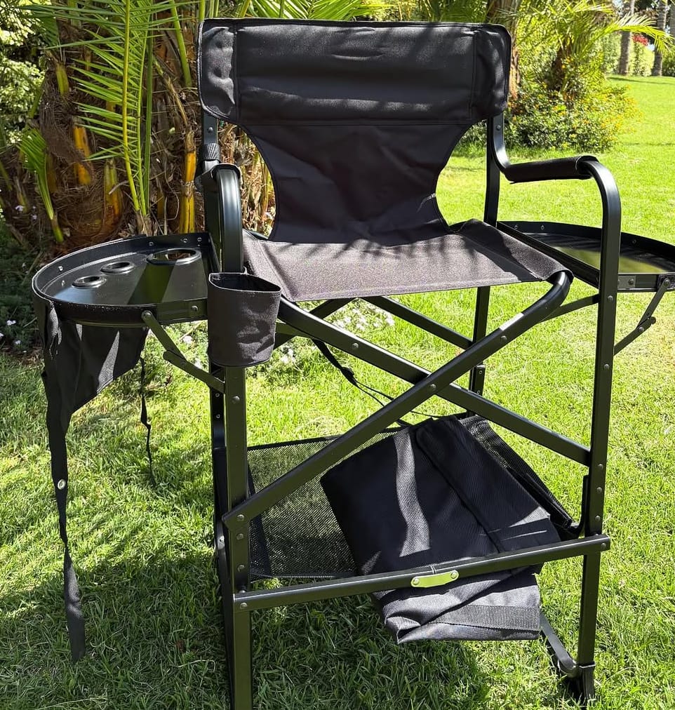 [Makeup Chair] Double Sided Tray Foldable Makeup Chair
