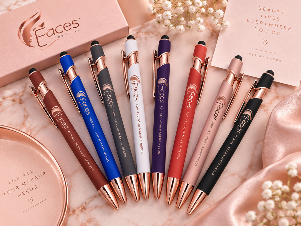 [Stationery] Rose-Gold Metallic Stylus Pen