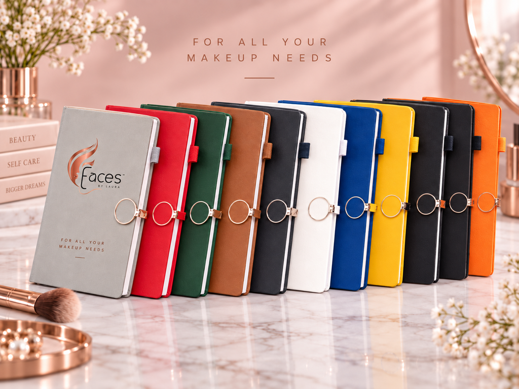 [Stationery] Faces By Laura Executive Notebook